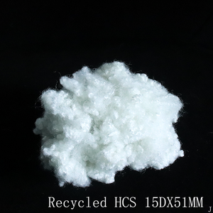 HCS 15DX51MM high elastic Hollow Conjugated Recycled Polyester Fiberfill