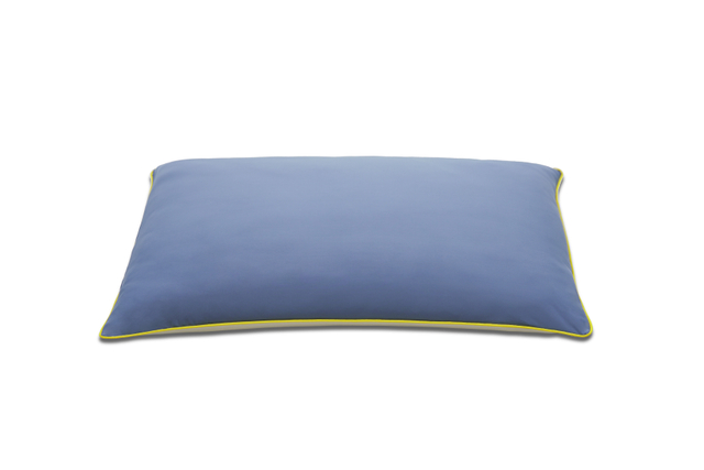 Breathable High Pillow For Sleeping With Cool Fabric And Elastic Filling